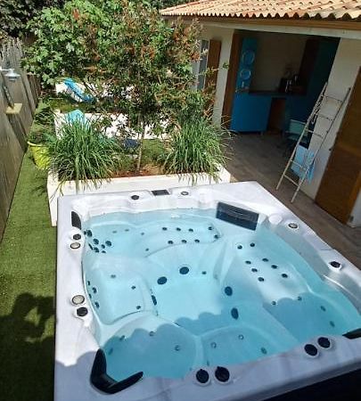 Chambre Chez L'Habitant Avec Spa Et Petit-Dejeuner En Lisiere De Foret Le Teich Kültér fotó
